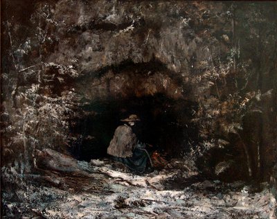 Winter by Gustave Courbet